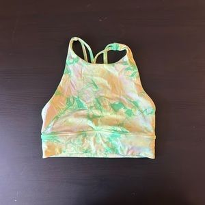 Lululemon high neck energy sports bra